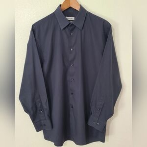 Calvin Klein Regular Fit Long Sleeve Shirt Size 16